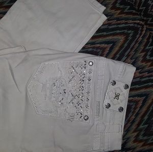 Miss Me white capris